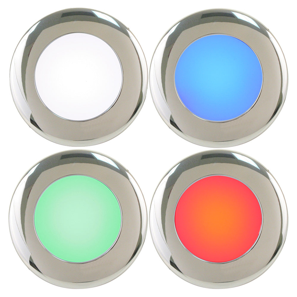 Scandvik A25 4 Color Downlight wSS Trim  830V 41416P