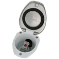 Scandvik Recessed THandle Mixing Valve  SS wWhite Cup 12134