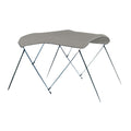 Carver 3 Bow 4681U Bimini Top with Boot  Cadet Grey Acrylic A4681UB10