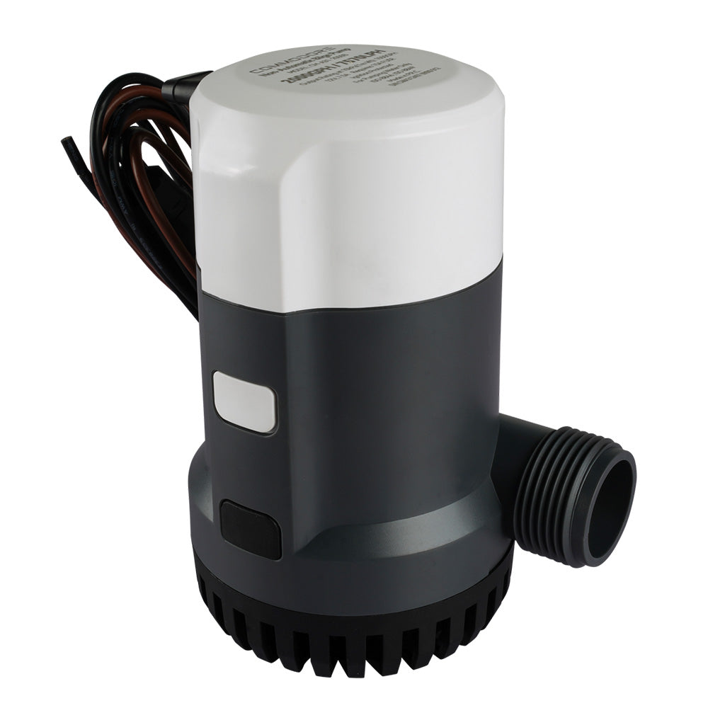 Commodore 2000 GPH NonAutomatic Bilge Pump  24V CMA312000B24V