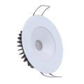 Lumitec Illusion Flush Mount LED Down Light  Spectrum RGBW  Cool White  White Housing 117127
