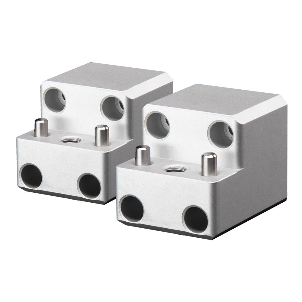 PTM Edge Board Rack Mount  4 Bolt  Silver  Pair P131681400TEBCL