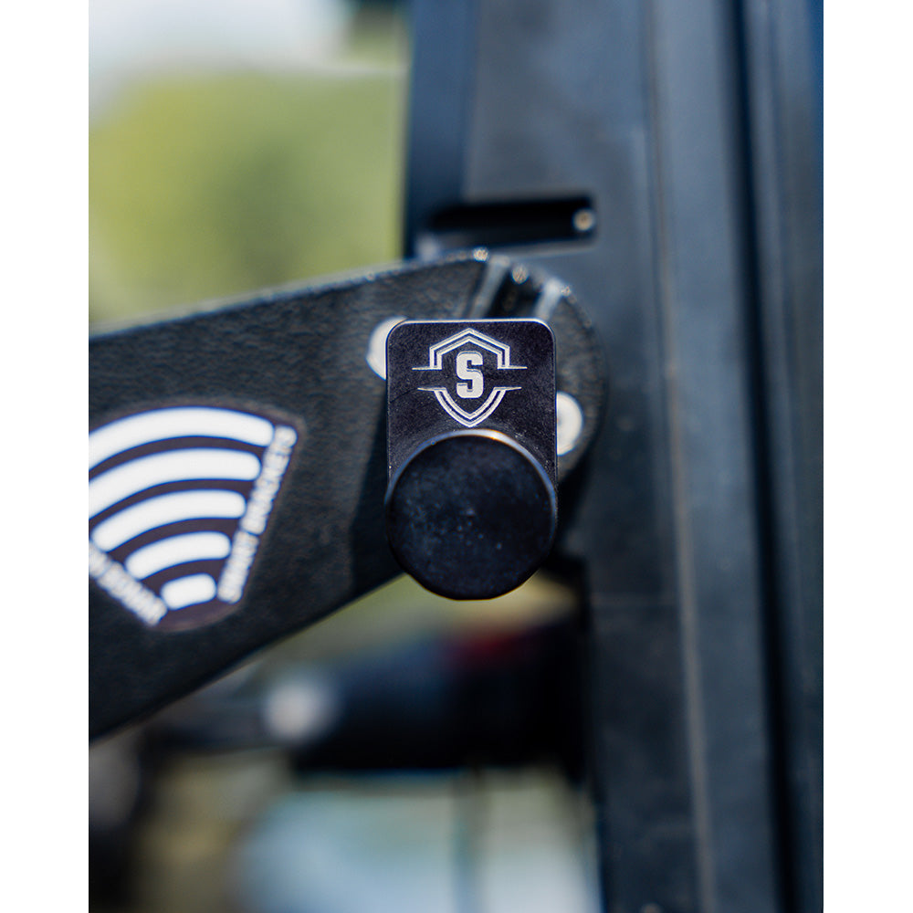 Secure Outdoors Elite Lock  Single  Universal  Black SOELSUNBK