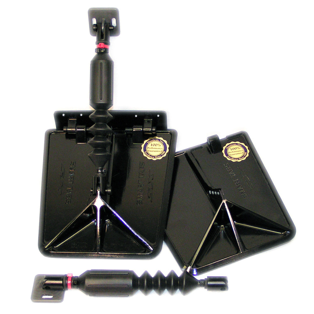 Lectrotab Smart Tab SX Composite Trim Tabs 95 x 10 f1518 Boat w60  135HP  Black SX951060