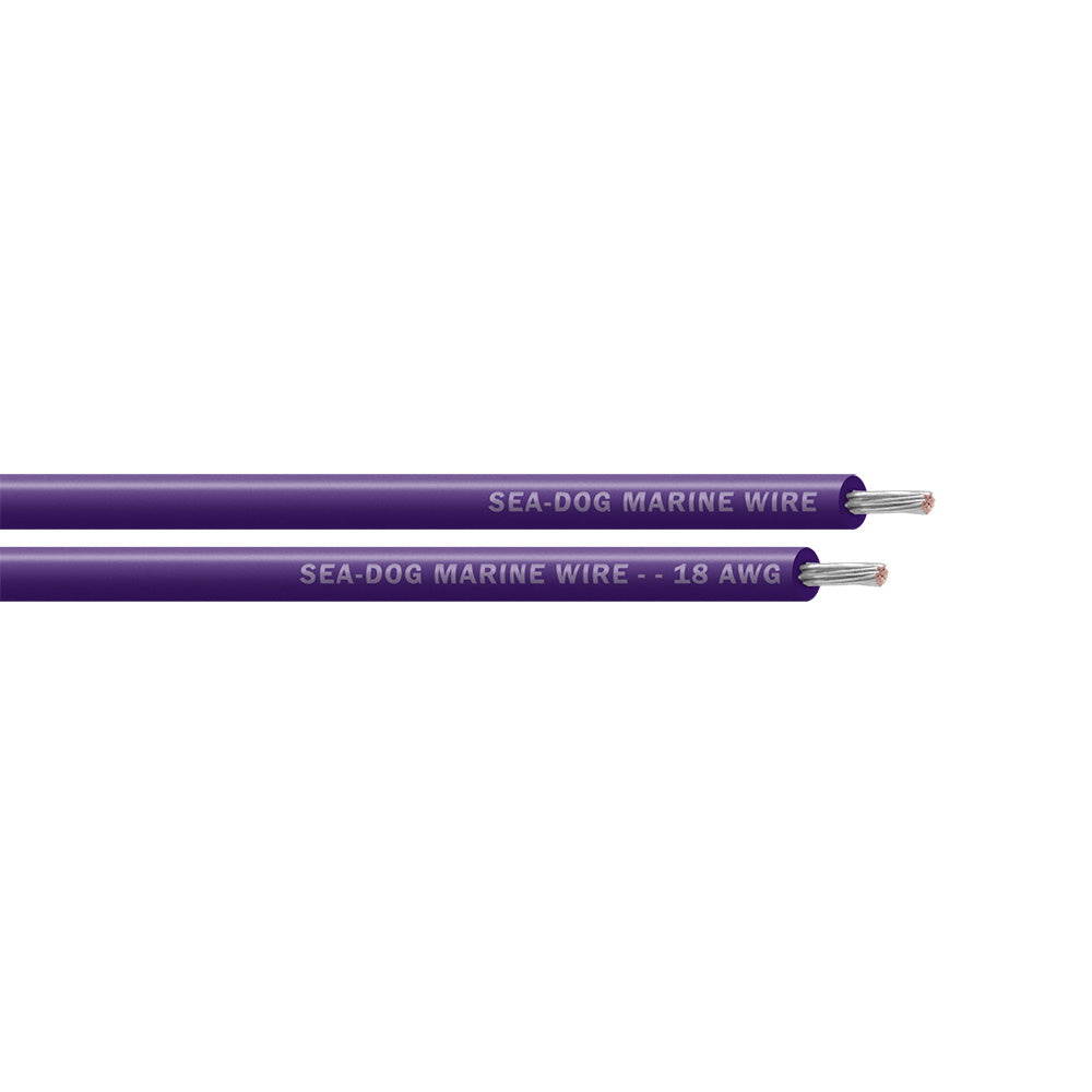 SeaDog 18 AWG Purple Primary Wire  1000 8018109