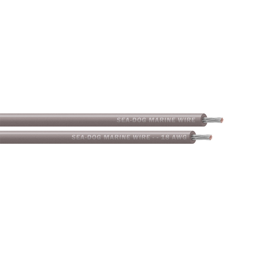 SeaDog 18 AWG Grey Primary Wire  500 8018117