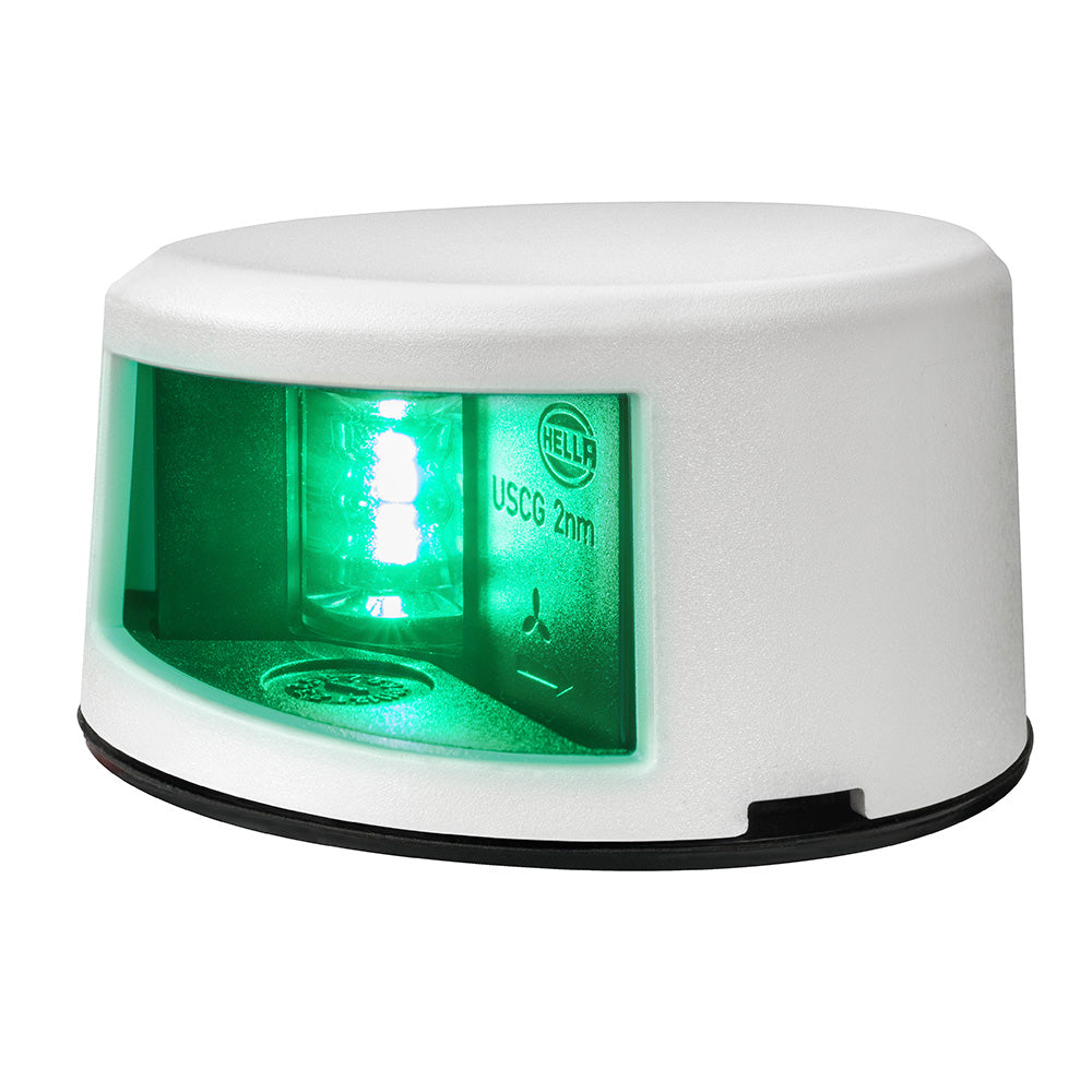 Hella Marine NaviLED Gen II Starboard Deck Mount Navigation Lamp  White 017910401