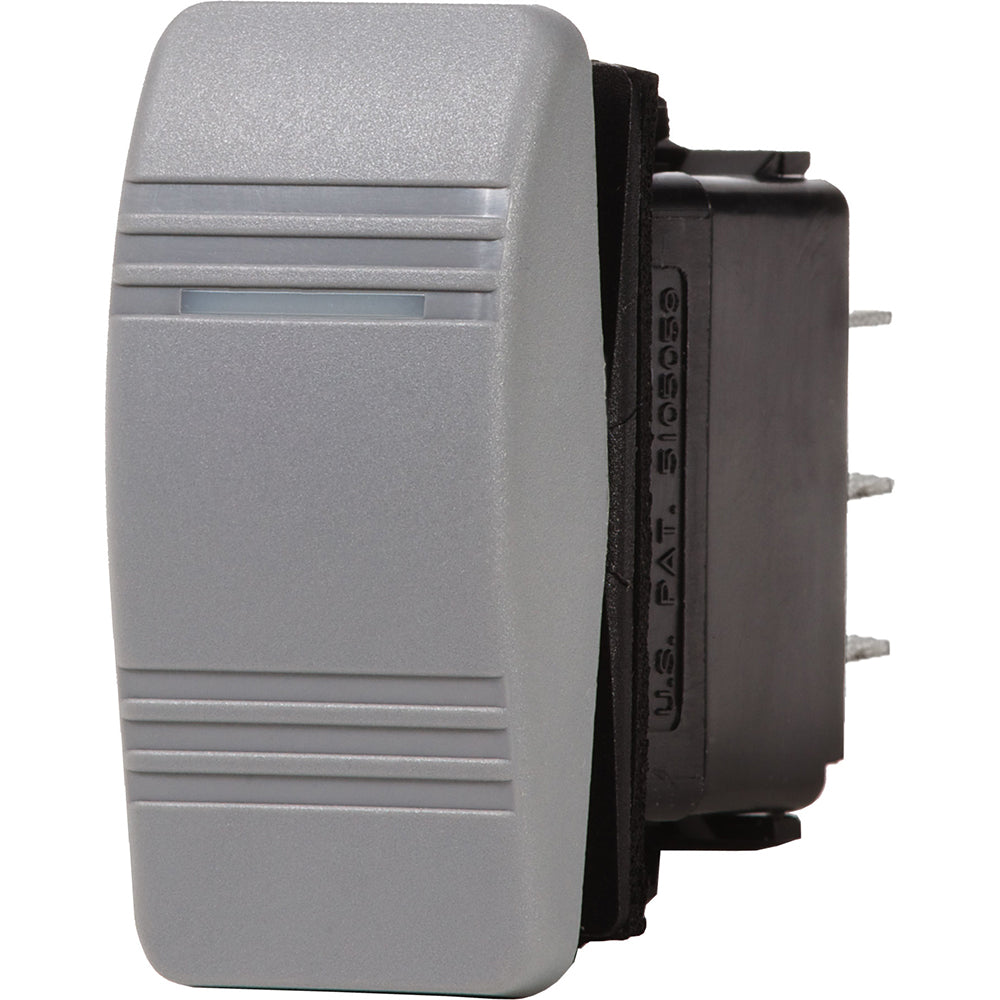 Blue Sea 8221 Water Resistant Contura III Switch  ONOFFON  Grey 8221
