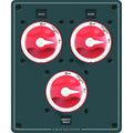 Blue Sea 8280 Single Circuit 3 OnOFF 8280