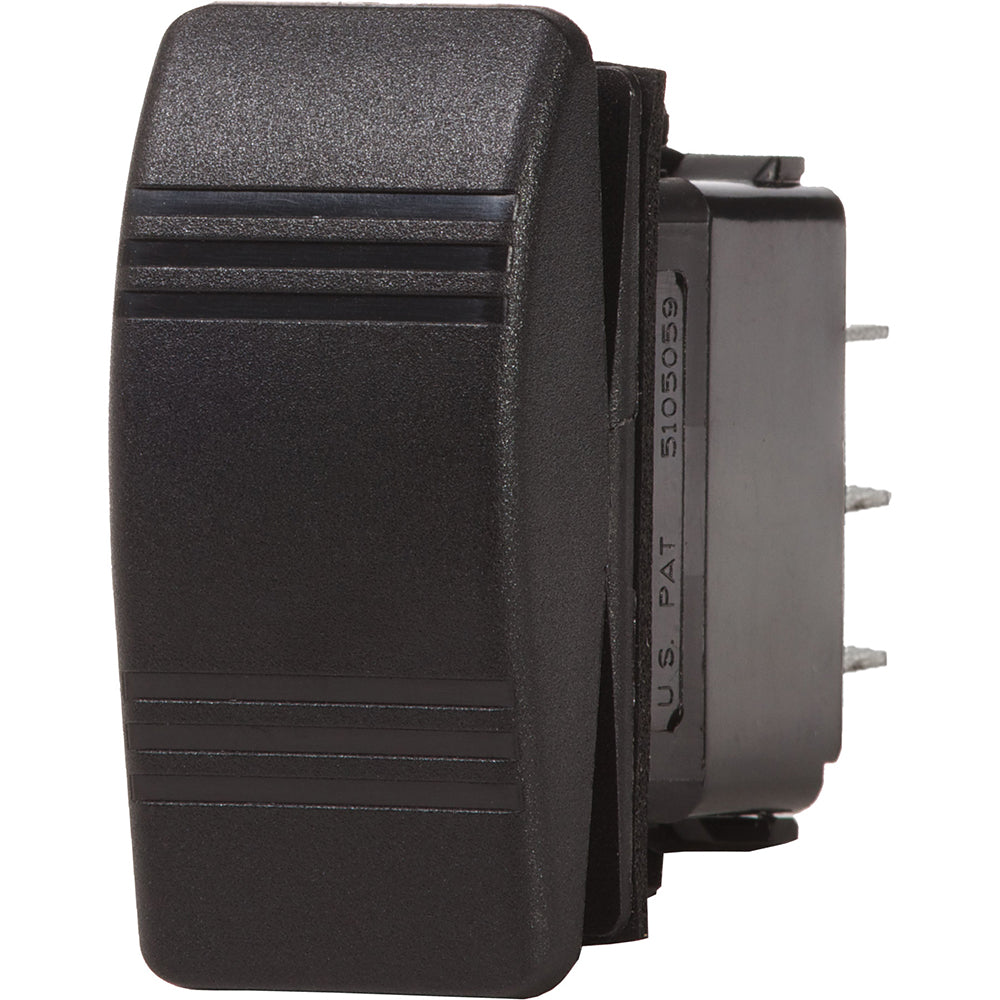Blue Sea 8290 Water Resistant Contura III Switch  ONOFFON  Black 8290