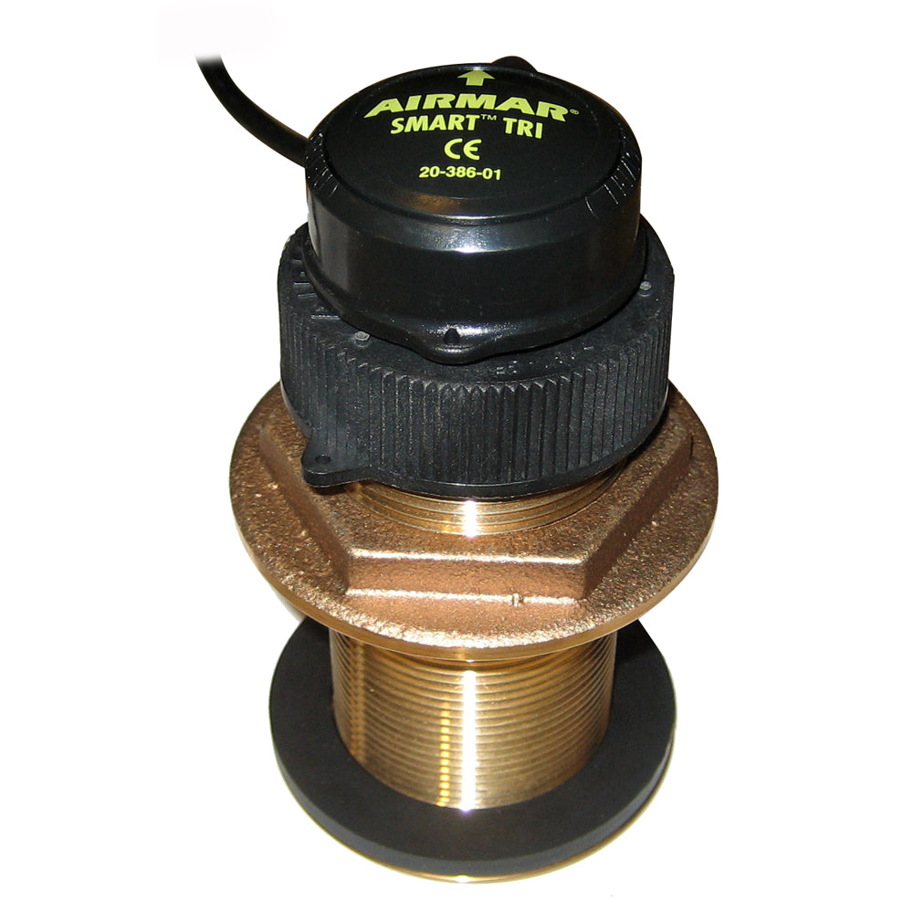 Furuno 235DSTMSE Bronze ThruHull Digital Depth Speed  Temp Sensor  7Pin 235DSTMSE
