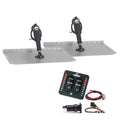 Lenco 12 x 12 Standard Trim Tab Kit wLED Integrated Switch Kit 12V 15109103