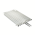 Lees 185 Bright Silver Standard Poles f Sidewinder AP3918