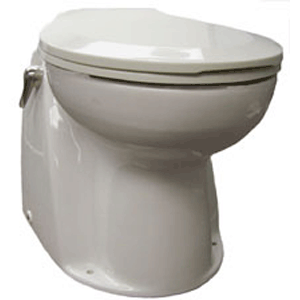Raritan Atlantes Freedom w VortexVac  Household Style  White  Freshwater Solenoid  Smart Toilet Control  12v AVHWF01201