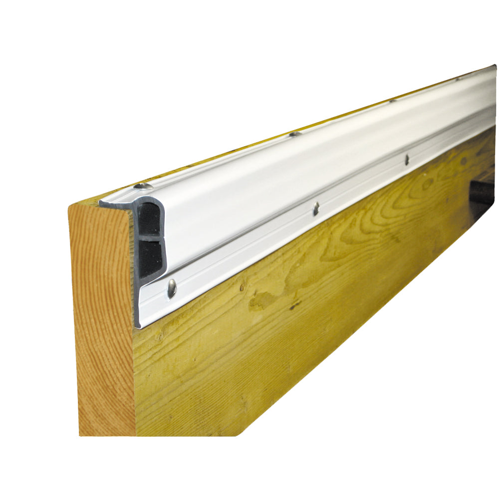 Dock Edge Dockguard Economy PVC Profile 10ft Roll  White 1135F