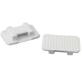 Weld Mount AT5 Large White Nylon Wire Tie Mount  Qty 100 805900