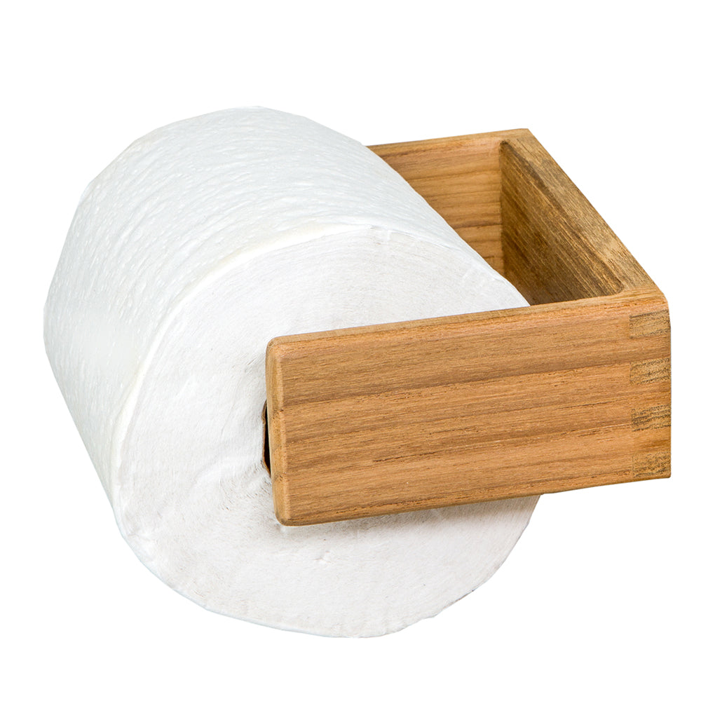 Whitecap Teak Toilet Tissue Rack 62322