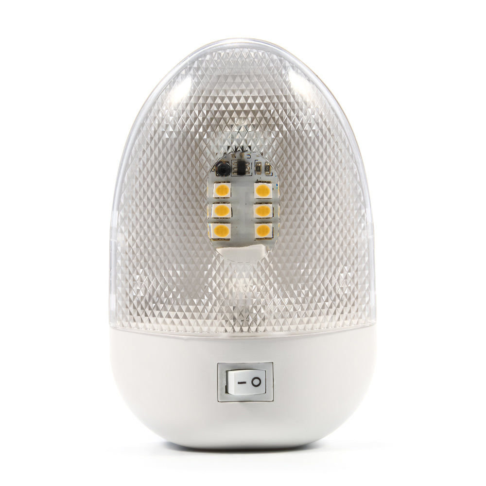 Camco LED Single Dome Light  12VDC  160 Lumens 41331