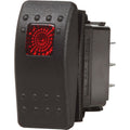 Blue Sea 7929 Contura II Switch SPST Black  OFFON 7929