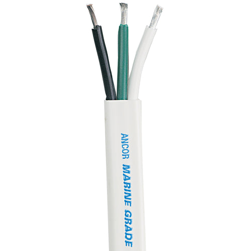 Ancor White Triplex Cable  103 AWG  Flat  300 131130