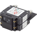 Blue Sea 7462 UL489 Circuit Breaker  15A Flat Rocker 7462