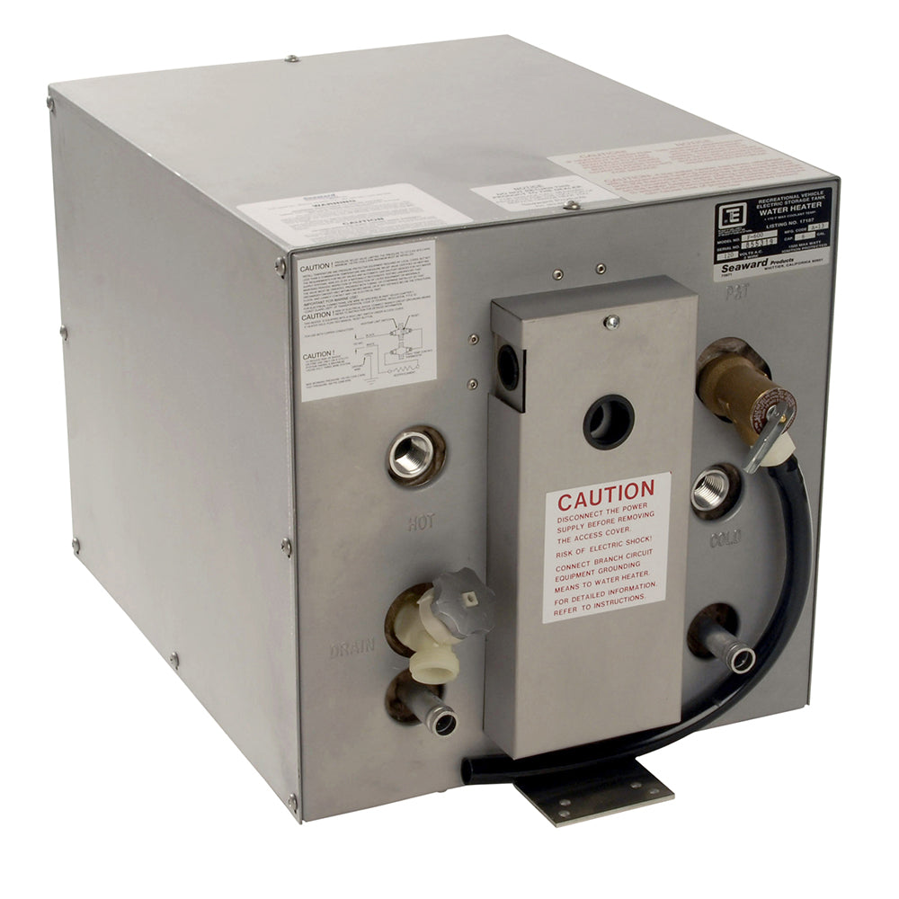 Whale Seaward 6 Gallon Hot Water Heater wFront Heat Exchange  Galvanized Steel  240V  1500W F650