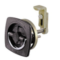 Perko Flush Latch  NonLocking  25 x 25 wOffset Adjustable Cam Bar 0932DP2BLK