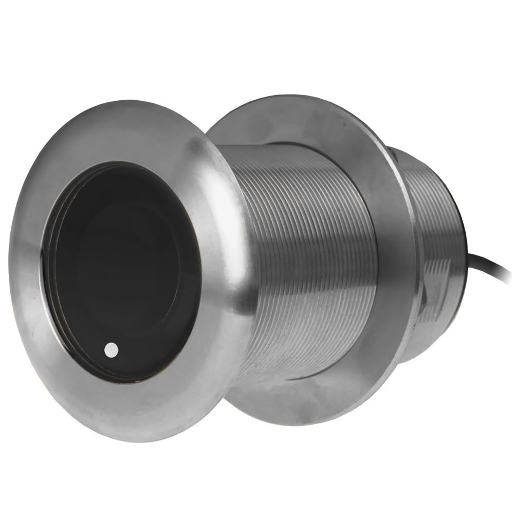 Furuno SS75M Stainless Steel ThruHull Chirp Transducer  12 Tilt  Med Frequency SS75M12
