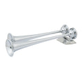 Marinco 12V Chrome Plated Dual Trumpet Air Horn 10106