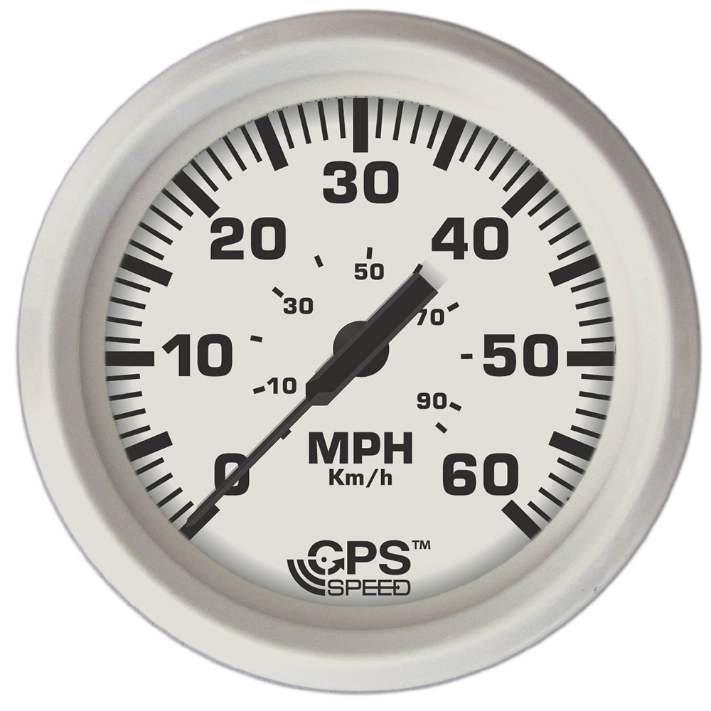 Faria Dress White 4 GPS Speedometer  60 MPH 33147