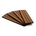 SeaDek Faux Teak 4Piece Step Kit  MochaBlack 2390280093