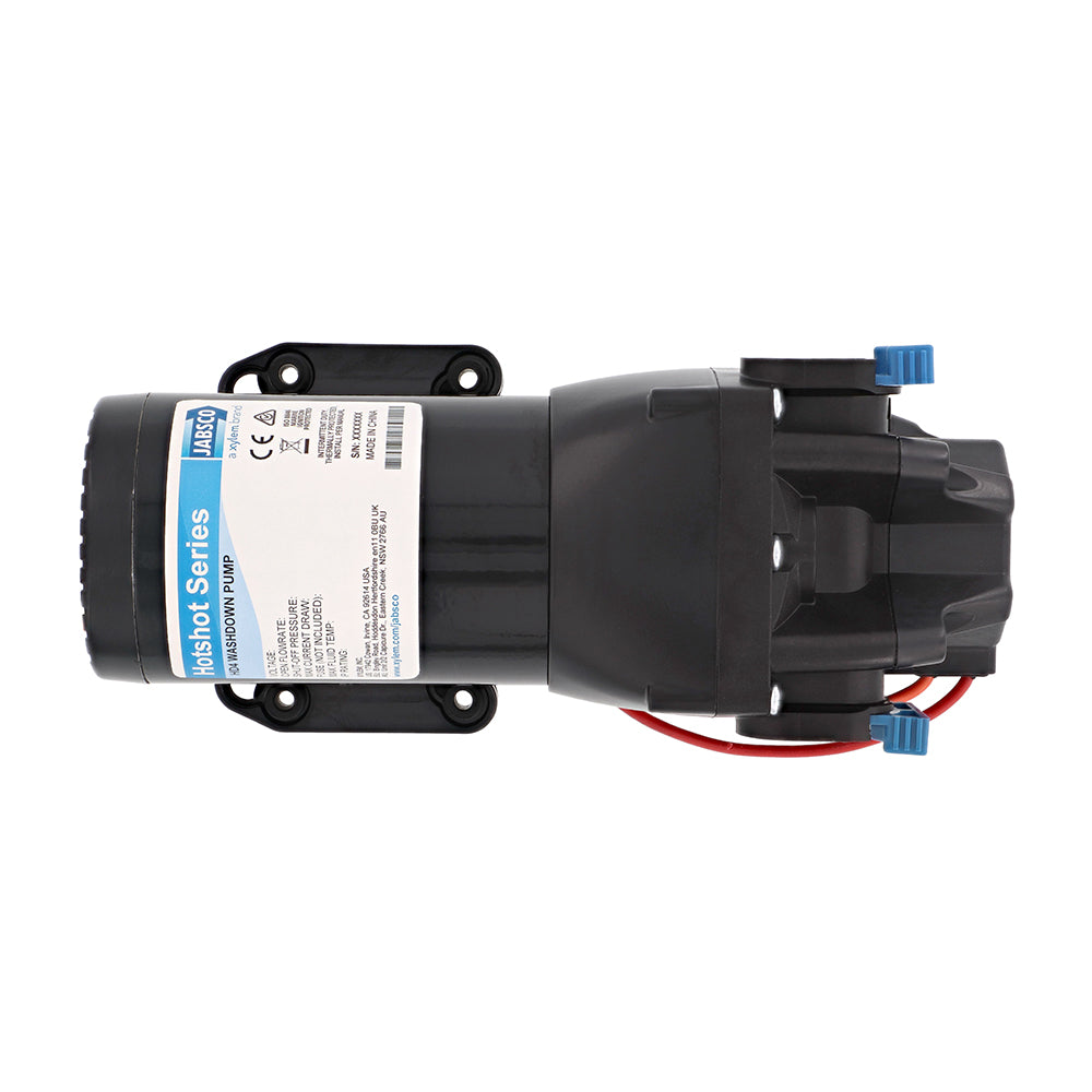 Jabsco HotShot HD4 Heavy Duty Washdown Pump  12V  4 GPM  60 PSI Q401J118N3A