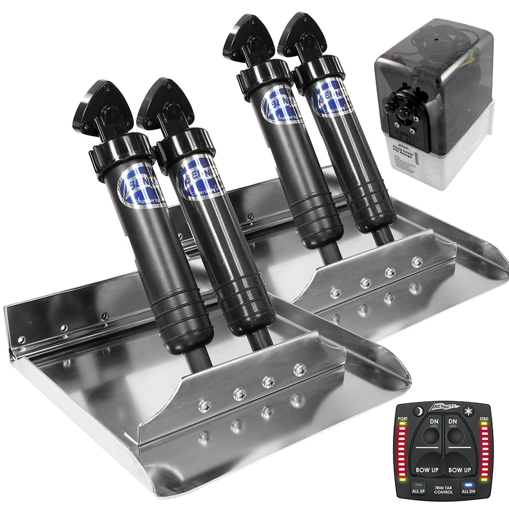 Bennett Marine 12x12 Sport Tab System wOne Box Indication ST12OBI
