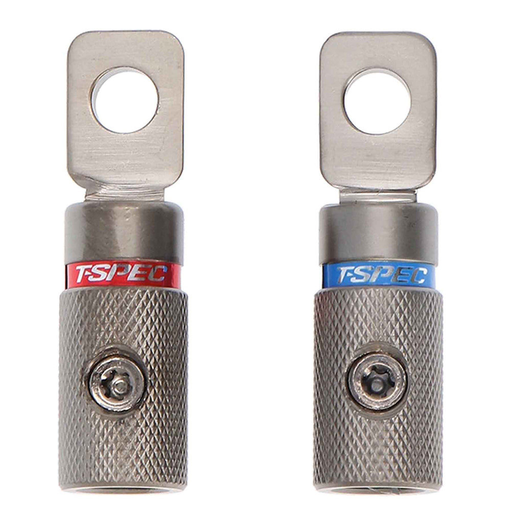 TSpec VR48 V10 Heavy Duty Set Screw Terminals  4 AWG  2 Pack VR48