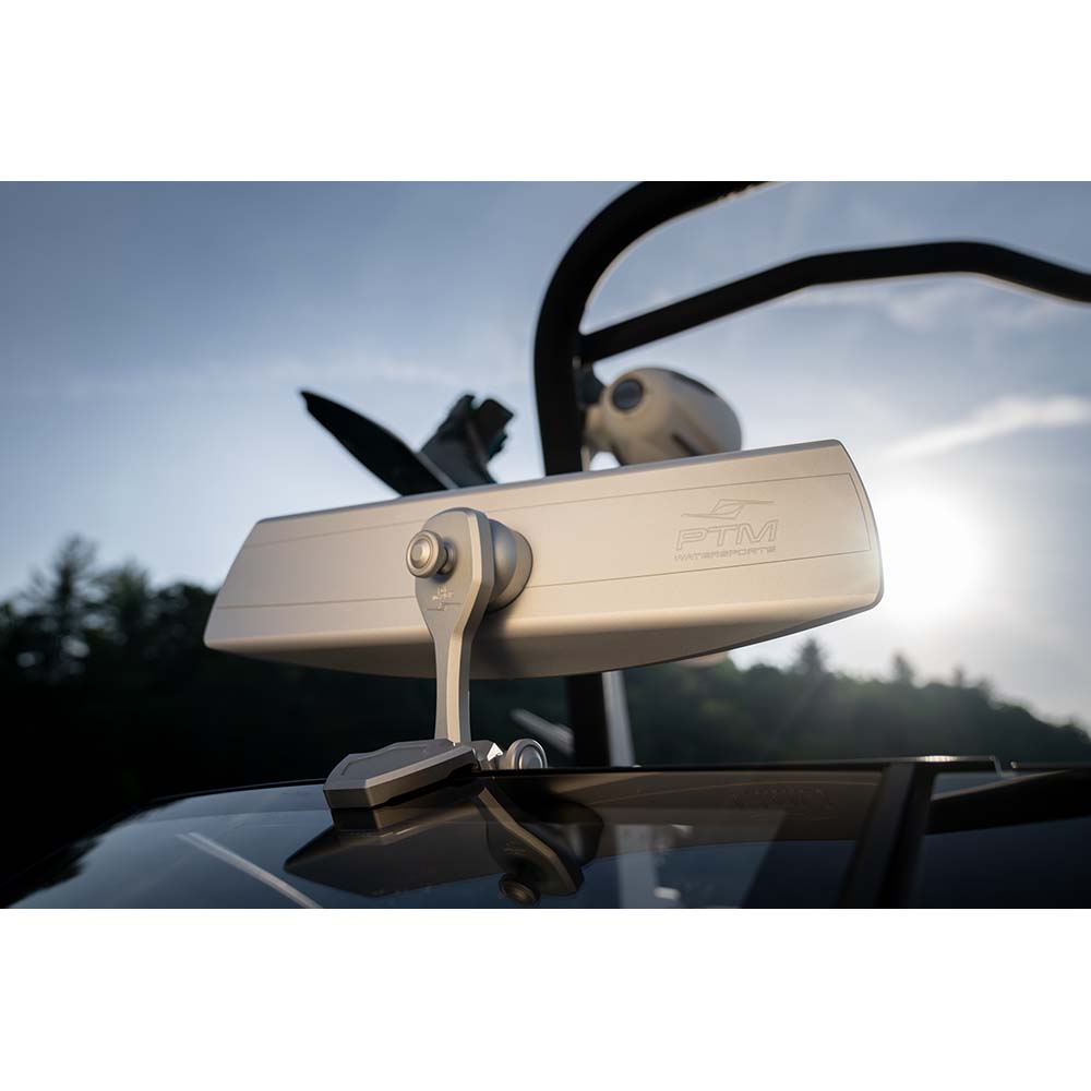 PTM Edge VR140 Elite Mirror  Cover Combo  Silver P12848100MS