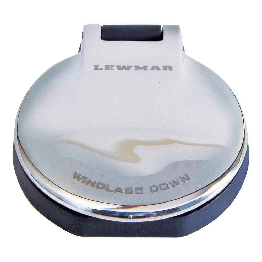 Lewmar Deck Foot Switch  Windlass Down  Stainless Steel 68000888