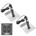 Lectrotab XKA Stainless Steel Trim Tab Kit wRocker Switch  12 x 18 XKAF12X18