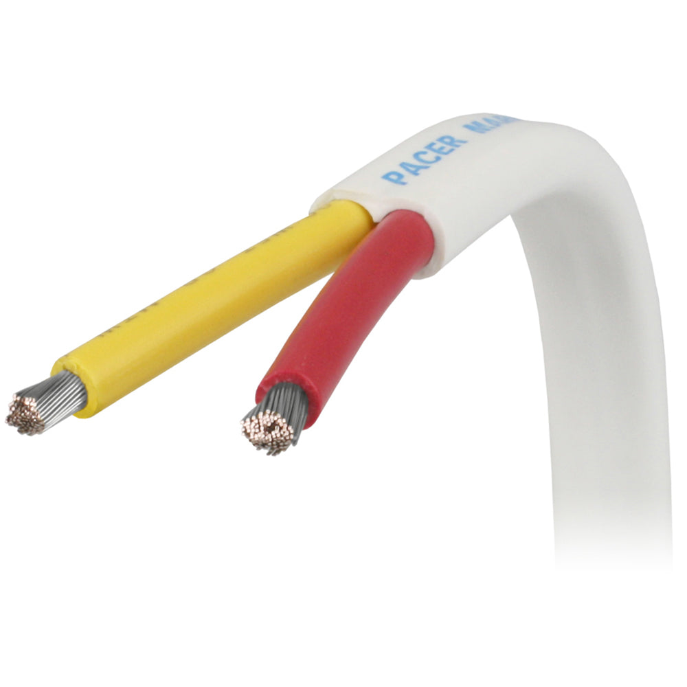 Pacer 122 AWG Safety Duplex Cable  RedYellow  Sold By The Foot W122RYWFT