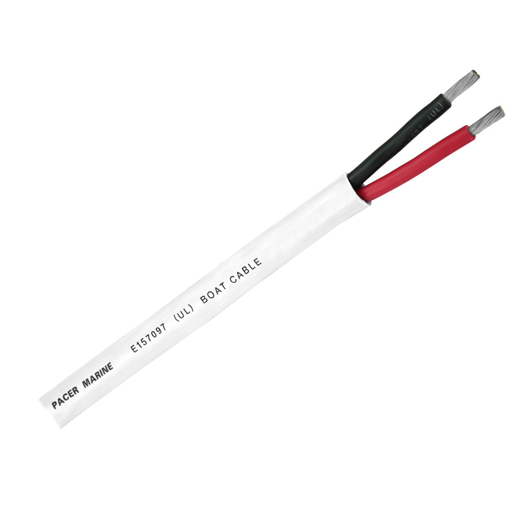 Pacer Duplex 2 Conductor Cable  100  122 AWG  Red Black WR122DC100