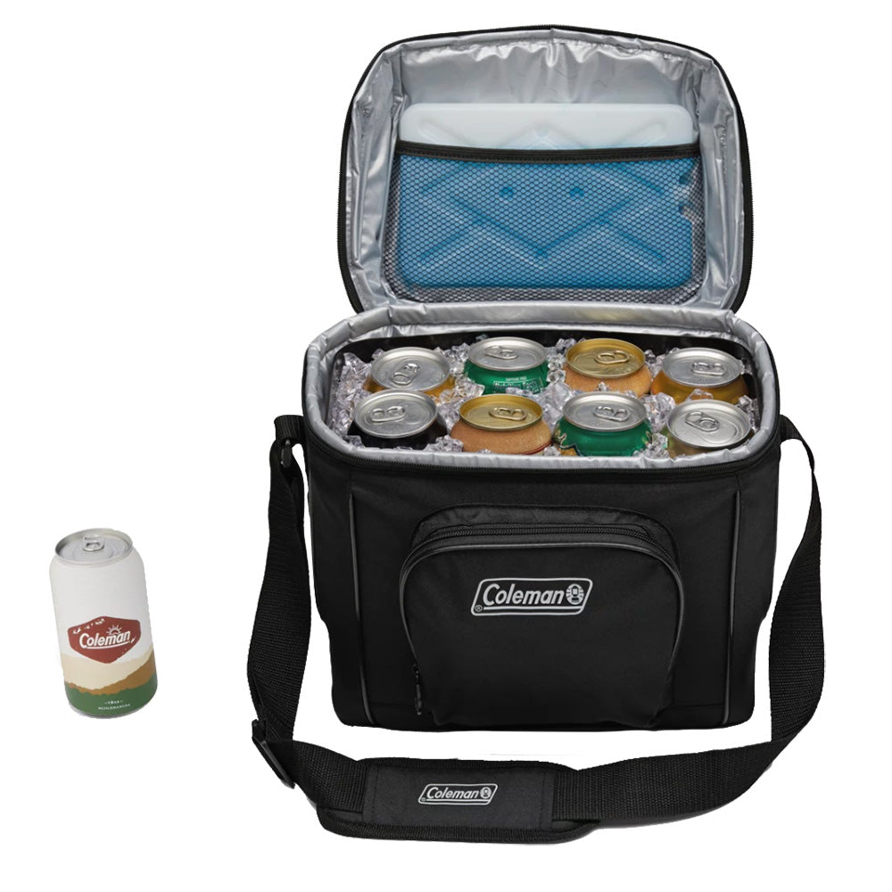 Coleman Chiller 16Can SoftSided Portable Cooler  Black 2158135