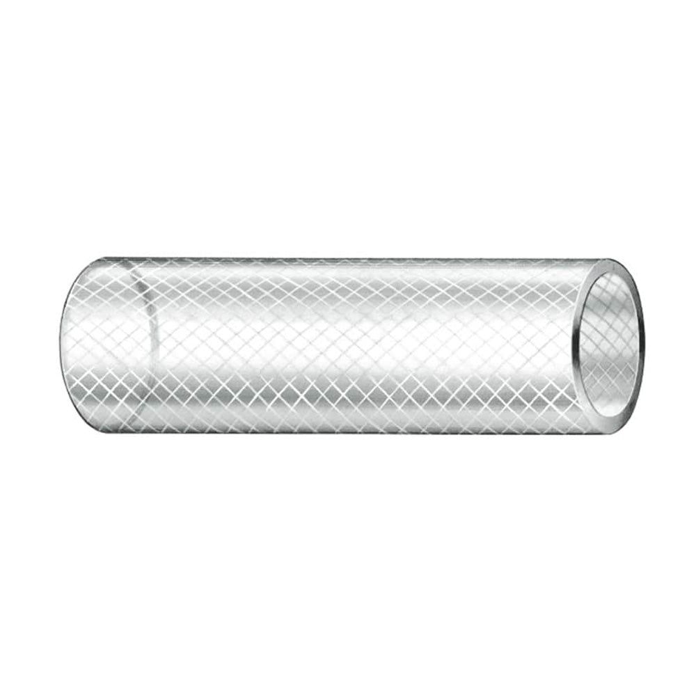 Trident Marine 1 Heavy Duty Reinforced PVC FDA Hose  Drinking Water Safe  Clear  Sold by the Foot 1611006FT